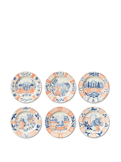 Paravicini Italian Views dinner plates (set of 6) at Collagerie