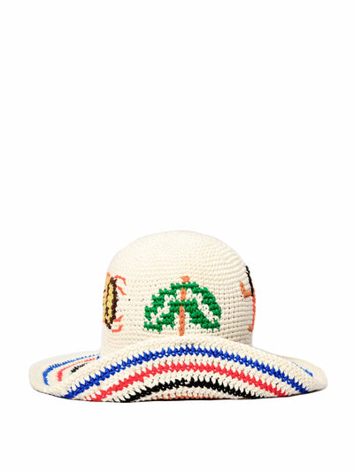 Pardo Sombrero-type stitched bucket hat at Collagerie