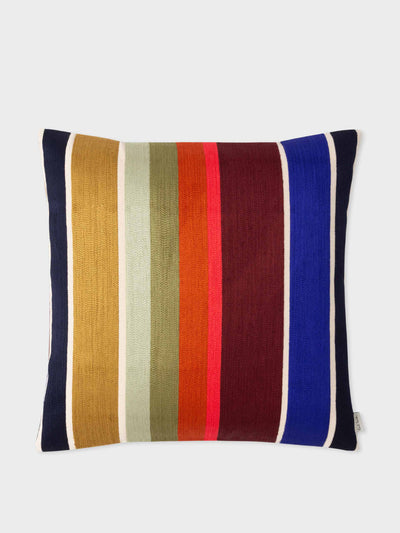 Paul Smith Striped cushion at Collagerie