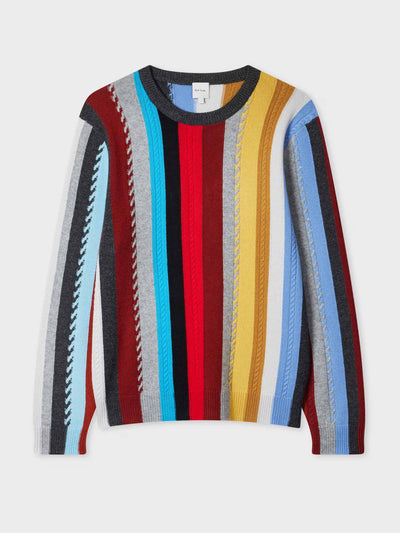 Paul Smith Cashmere-blend 'signature stripe' sweater at Collagerie