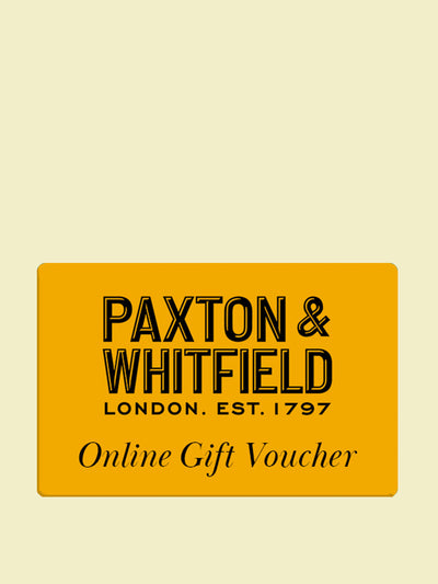 Paxton & Whitfield Cheese gift card at Collagerie