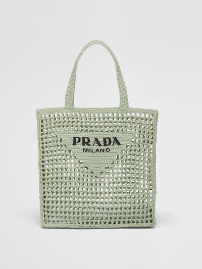 Prada Crochet tote bag at Collagerie