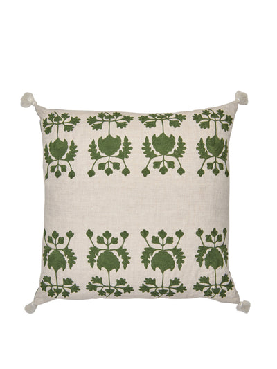 Penny Morrison Saiya embroidered cushion at Collagerie