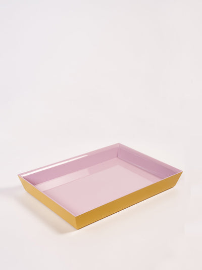 The Lacquer Company Bloomsbury tray at Collagerie
