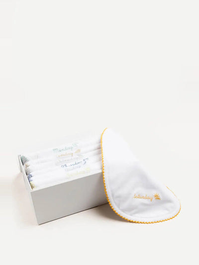 Pepa London White bibs seven days a week set at Collagerie
