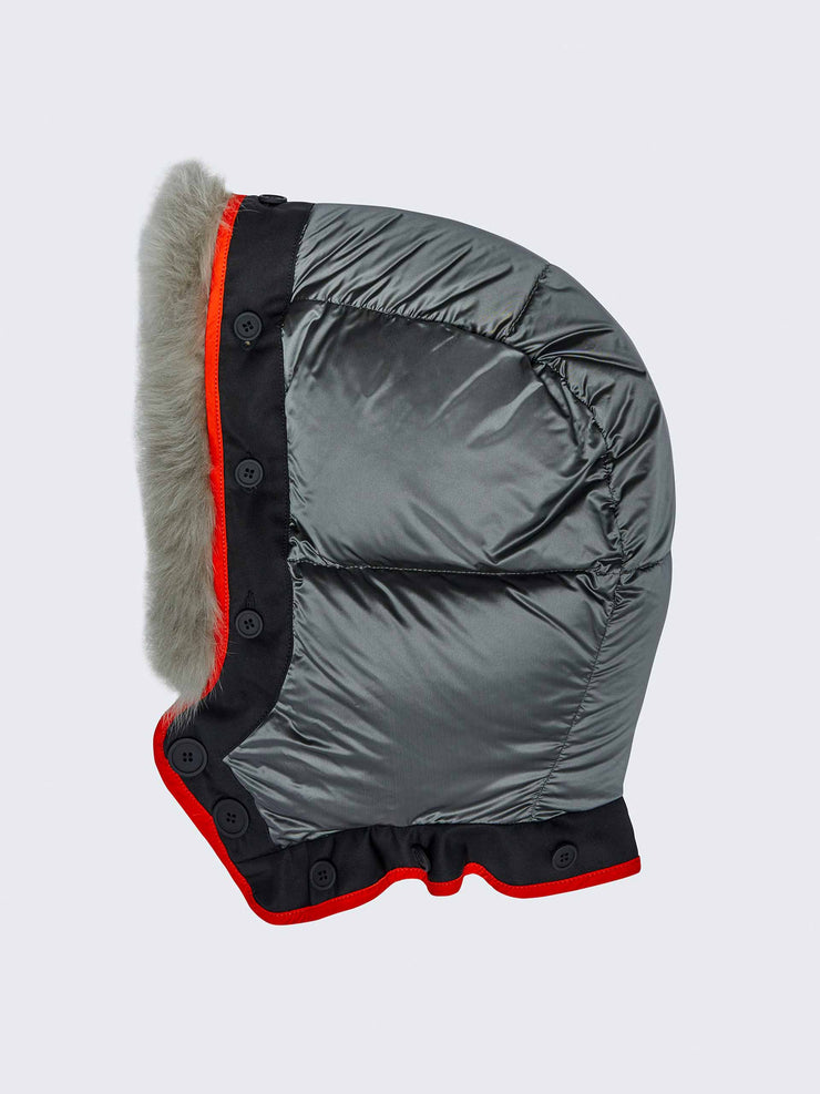 Reversible shearling hood  PM x Marfa Stance    - Collagerie
