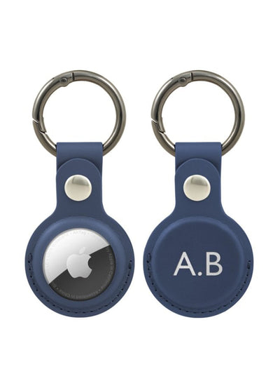 Personalised Gift Shop Personalised AirTag holder keyring at Collagerie