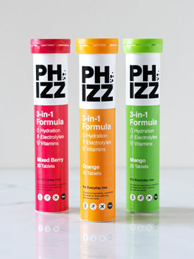 Phizz 3-in-1 Hydration, Electrolytes & Vitamins at Collagerie