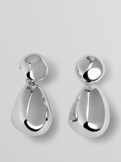 Phoebe Philo Double ball earrings at Collagerie