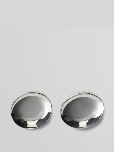 Phoebe Philo Medallion dish earrings at Collagerie