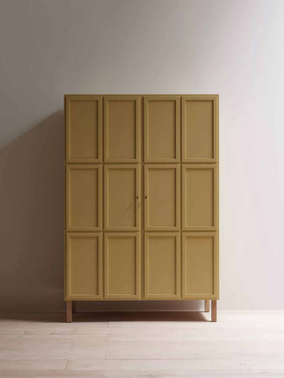 Pinch design Panelled doors armoire at Collagerie