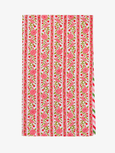 Pink City Prints Festive border tablecloth at Collagerie