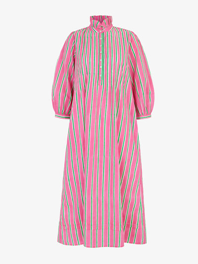 Pink City Prints Ice Lolly stripe anjuna kaftan at Collagerie