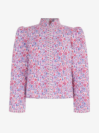 Pink City Prints Mulberry ditsy Frankie jacket at Collagerie