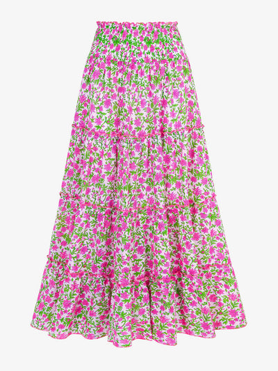 Pink City Prints Neon lolita rah rah skirt at Collagerie