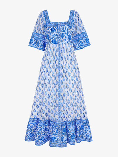 Pink City Prints Ocean mix maisie dress at Collagerie