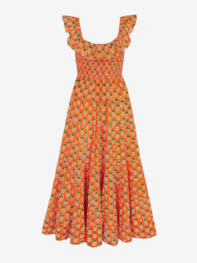 Pink City Prints Pineapple Susie Dress at Collagerie