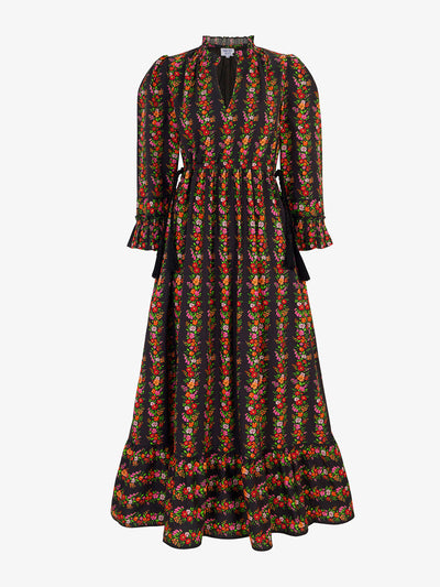 Pink City Prints Psychedelic nights Amelia dress at Collagerie