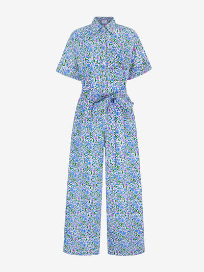 Pink City Prints Sky meadow flo jumpsuit at Collagerie