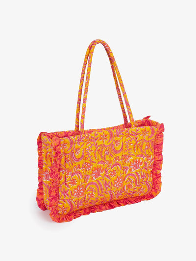 Pink City Prints Sunshine jungle tote bag at Collagerie