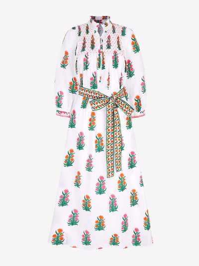 Pink City Prints Tropical tulip Cathy dress at Collagerie