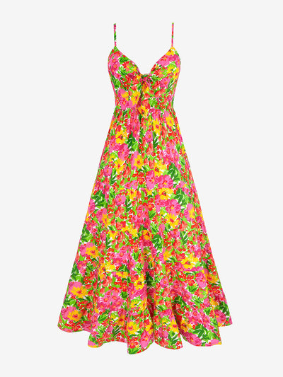 Pink City Prints Tutti fruity Caterina dress at Collagerie