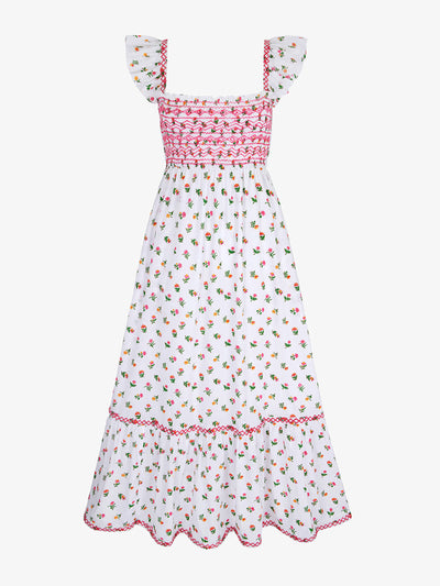Pink City Prints Vintage blossom jessica dress at Collagerie