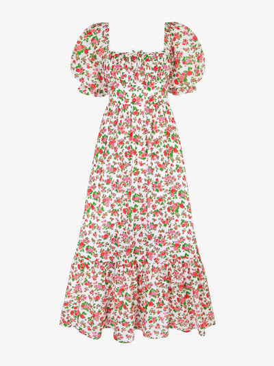 Pink City Prints Vintage ditsy simone dress at Collagerie
