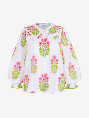 Zest botanical apple blouse Tops Pink City Prints    - Collagerie