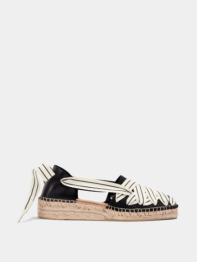 Plümo Ribbon espadrilles at Collagerie