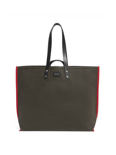 Poli & Jo S1D3 large canvas tote bag at Collagerie