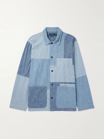 Polo Ralph Lauren Patchwork denim shirt at Collagerie