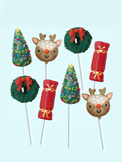 Pop Bakery Rudolph & Friends pops at Collagerie