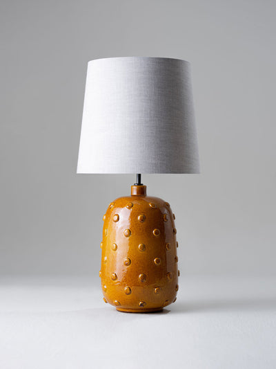 Porta Romana Large button lamp in Tuscan at Collagerie