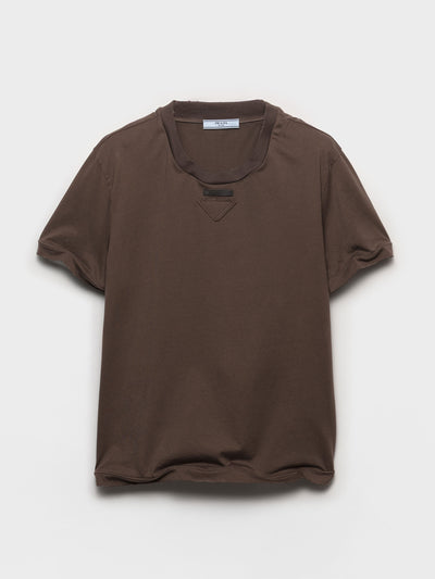 Prada Cotton jersey T-shirt at Collagerie