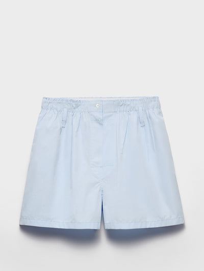 Prada Cotton poplin shorts at Collagerie
