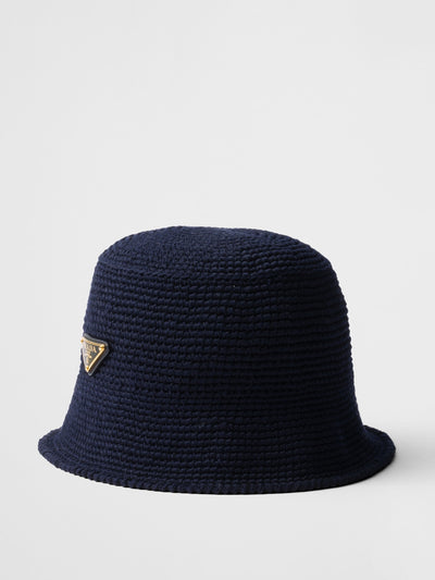 Prada Crochet bucket hat at Collagerie