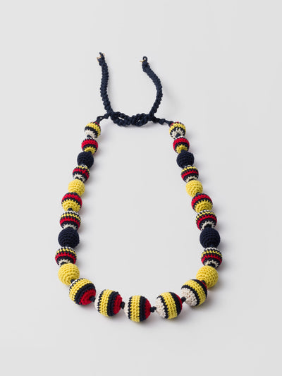 Prada Crochet necklace at Collagerie