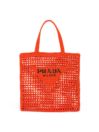 Prada Crochet tote bag at Collagerie