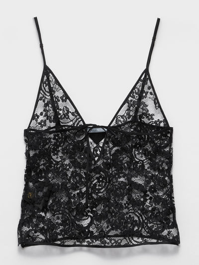Prada Lace top at Collagerie