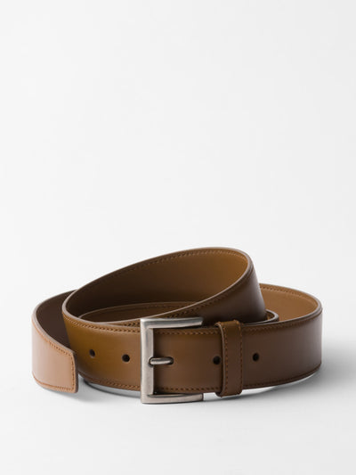 Prada Leather belt at Collagerie