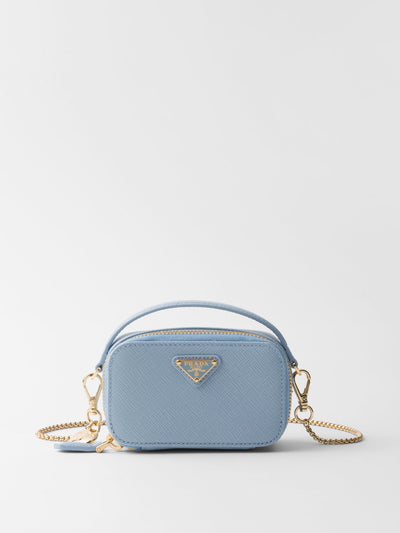 Prada Saffiano leather mini-pouch at Collagerie