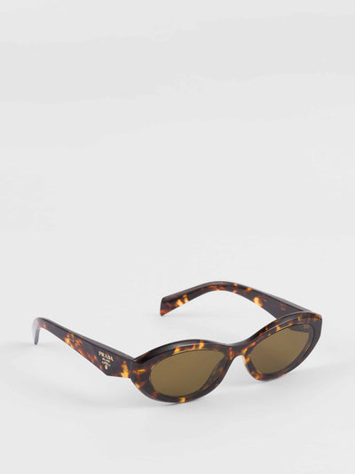 Prada Symbole sunglasses with Loden Green lenses at Collagerie
