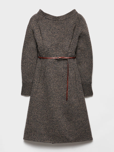 Prada Mouliné wool dress at Collagerie