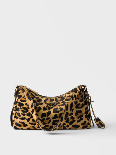 Prada Aimèe medium printed leather shoulder bag at Collagerie