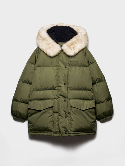 Prada Re-Nylon down jacket at Collagerie