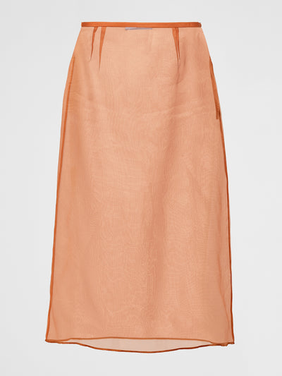 Prada Organza midi-skirt at Collagerie