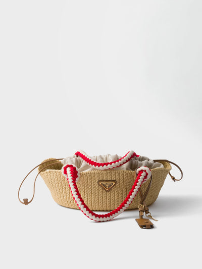 Prada Small crochet bag at Collagerie