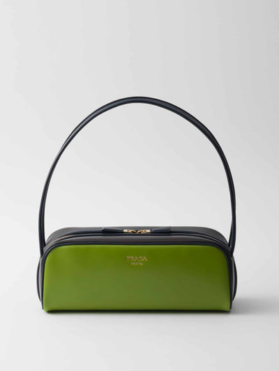 Prada Swing smooth leather shoulder bag at Collagerie