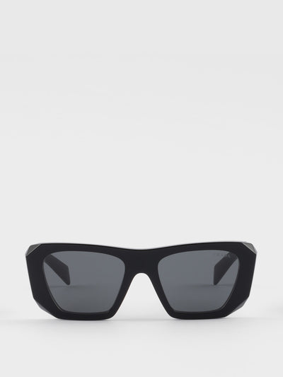 Prada Prada Symbole sunglasses in Slate Gray at Collagerie